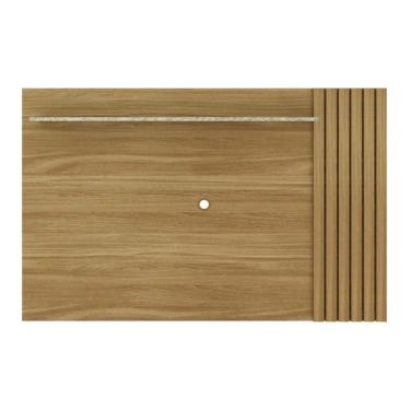 Imagem de Painel Para Tv Até 52 Polegadas 160cm Com Prateleira Multimóveis Cr45272 Amêndoa/palha