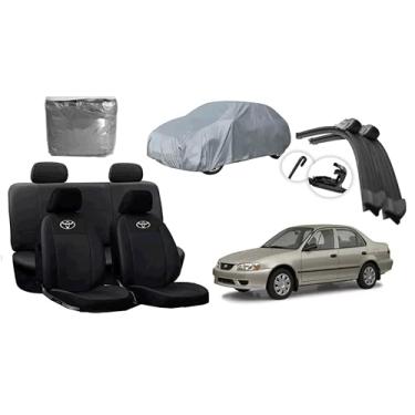 Imagem de Capa de couro +Capa de cobrir + Limpador de para - brisa -Toyota corolla 98-03