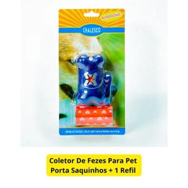 Imagem de Roxo Kit Higiene P/ Coleira 1 Chaveiro + 2 Rolos - Chalesco