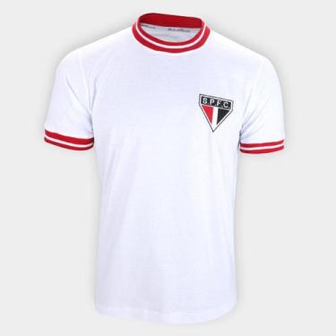 Imagem de Camisa São Paulo RetrôMania Masculina, Branco, P