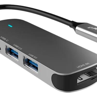 Imagem de Adaptador Elg Hub Usb 4 Em 1 Tipo-c 3.0 HDMI - Hub41hd