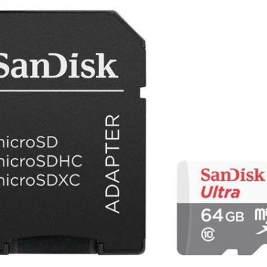Imagem de Cartão De Memória Sandisk, Ultra Micro Sdxc, 64GB, Classe 10
