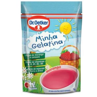 Imagem de Minha Gelatina Morango Dr.Oetker 75g