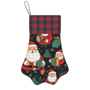 Imagem de SKKNT Meias de Natal para animais de estimação, decoração de Natal, cães, gatos, árvore, presente conveniente