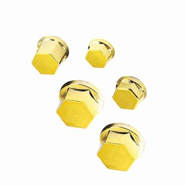 Imagem de Generic Conjunto de Tampa de Parafuso Elegante para Motocicleta Adequado para Adequado para para, Kit de Decoração Resistente à Ferrugem para Transmissão do Motor, 30 Peças de Porcas de Parafuso