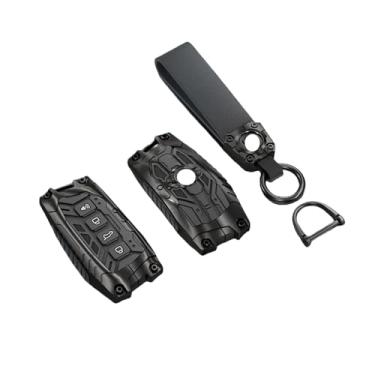 Imagem de Liga de zinco Compatível com haval b 3/4 botões caso chave 2023 H-DOG m6 h6 h7 h8 h4 h9 f5 f7 f7x f7h h2s liga de zinco caso chave do carro capa(Black for Key D)