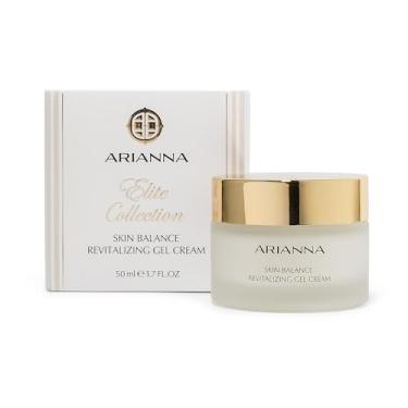 Imagem de Arianna Skincare Skin Balance Gel Revitalizante Creme – Hidratante Facial Diário Leve e Primer de Maquiagem – Não Gorduroso, À Base de Água, Hidratação Mineral Natural