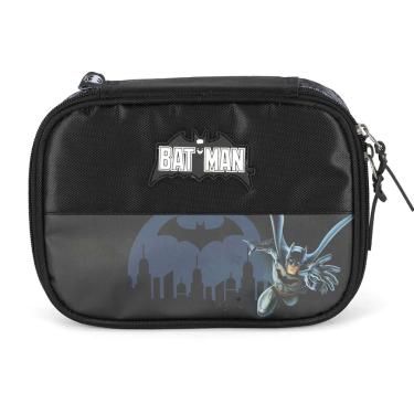 Imagem de Estojo Escolar Batman  100 Pens Box Infantil Luxcel  Ref 42314