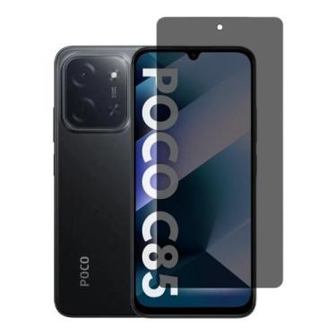 Imagem de Película Proteção Privacidade 3D Compatível Para Poco C85 - Generica