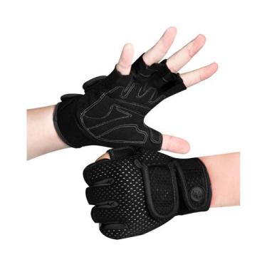 Imagem de Luvas De Academia Unissex Com Almofadas SBR De 3MM, Luvas De Fitness P