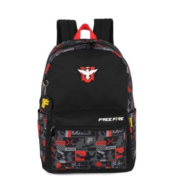 Imagem de Mochila Escolar de Costas Free-Fire Game Meninos Juvenil