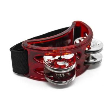 Imagem de Pandeirola Meia Lua De Pé Vermelha CristalTp303 - 1362, 1