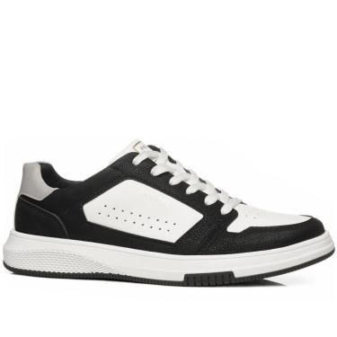 Imagem de Sapatênis Pegada Masculino em Microfibra Branco 172403-02-Masculino