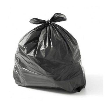 Imagem de Saco para Lixo Saco de Lixo 40L Recicla Limpa Preto 40L Kit 100 Unidades Resistente Higipack
