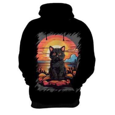 Imagem de Blusa de Frio Gatinho no Pôrdo Sol Sunset 9 - Kasubeck Store®, M