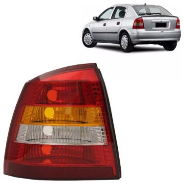 Imagem de Lanterna Traseira Astra Hatch 1998 1999 2000 2001 2002 Tricolor - Auto