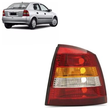 Imagem de Lanterna Traseira Astra Hatch 1998 1999 2000 2001 2002 Tricolor - Auto
