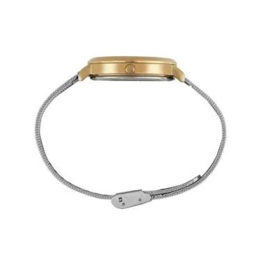 Imagem de Relógio Mondaine Feminino Prata/Dourado 32846LPMVBE1