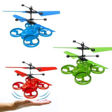 Imagem de Mini Drone Voador Recarregável Com Sensor de Movimento - Castela - CAS