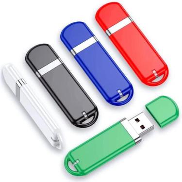 Imagem de Pendrive elegante de 512gb, com interface usb 2.0, tipo a, na cor verm