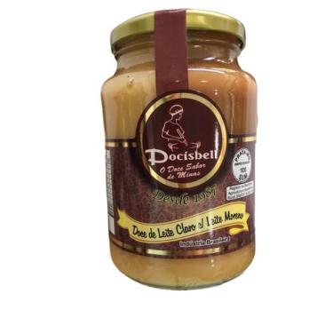 Imagem de Doce de Leite Claro e Moreno 660g - Docisbell