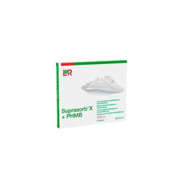 Imagem de Curativo Antimicrobiano Suprasorb X+PHMB 9cm x 9cm - VENOSAN