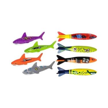 Imagem de Conjunto De Brinquedos Coloridos Para Mergulho Na Piscina De Verão, Ac