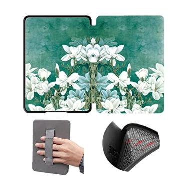 Imagem de Capa macia para Kindle Basic (apenas para 10ª geração de 2019, modelo J9G29R) com Auto Wake/Sleep, capa de silicone com design de alça de mão