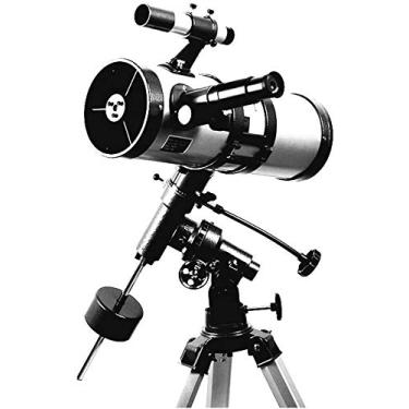 Imagem de Telescópio Astronômico Telescópio Equatorial Telescópio Refletor Telescópio para observar estrelas/Lun/Saturno/Júpiter 2021 The New