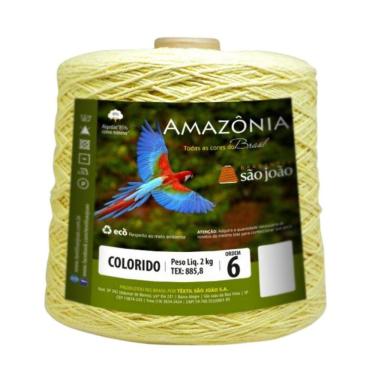 Imagem de Barbante Amazonia 2kg Fio 6 Crochê Tricô