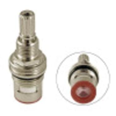 Imagem de Kingston Brass KSRPL941HC Cartucho de disco de cerâmica com lado quente, 9,5 mm x 16 cm, cromado polido