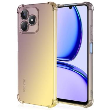 Imagem de PRAECONINA Capa Anti Impacto Bordas Reforçadas para Realme C53