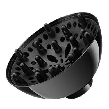 Imagem de Difusor de cabelo universal, difusor de secador de cabelo para cabelos cacheados e ondulados, difusor de secador de cabelo profissional, secador de cabelo difusor ajustável de