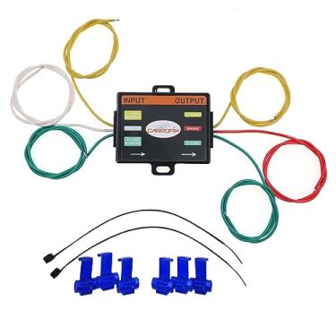Imagem de Conversor de luz traseira de 2 a 3 fios da Carrofix – Conversor de luz traseira de ajuste personalizado para reboque RV Dinghy