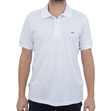 Imagem de Camisa Polo Malha Masculina King&Joe Branca - PO21301-Masculino