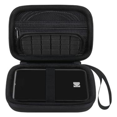 Imagem de Elonbo Estojo de transporte para impressora fotográfica KODAK Step Instant Smartphone, câmera digital portátil sem fio, sem fio, bolsa de viagem, suporte de armazenamento para impressora de imagens