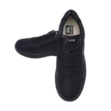 Imagem de Sapatenis Ferracini Marvin Couro Elástico Zíper Preto 41112-Masculino