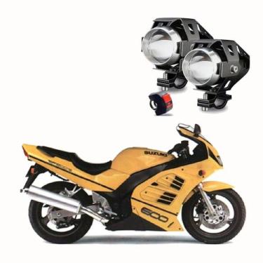 Imagem de Kit Led Farol de Milha Moto Suzuki RF 600R 1993 1994 1995 1996 U5 - Se