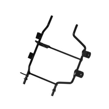 Imagem de Suporte Farol Cromo Forte Aranha Cbx-250 Twister 2001 À 2008, PRETO, Ú