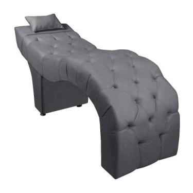 Imagem de Maca Estofada para Clínica de Estética Facial com Capitonê Andressa Su