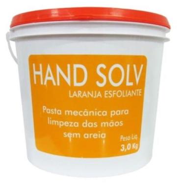 Imagem de Pasta Desengraxante Limpeza Das Mãos Sem Areia Hand Solv 3kg