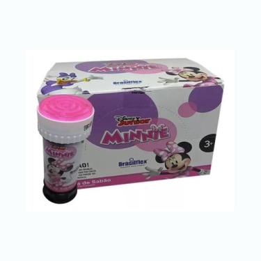 Imagem de Bolha De Sabão Minnie C/ 12 Unidades Festa Lembrancinha - Brasilflex