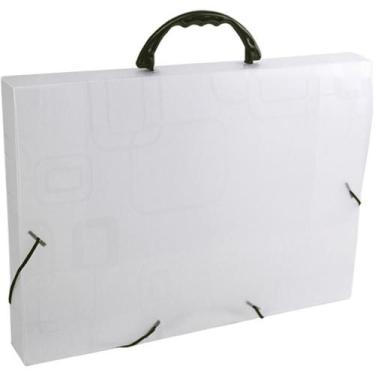 Imagem de Maleta Plástica com ALÇA Dellofine Ofício Cristal