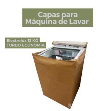 Imagem de Capa lavadora electrolux 13kg turbo economia impermeável flex - Capas 