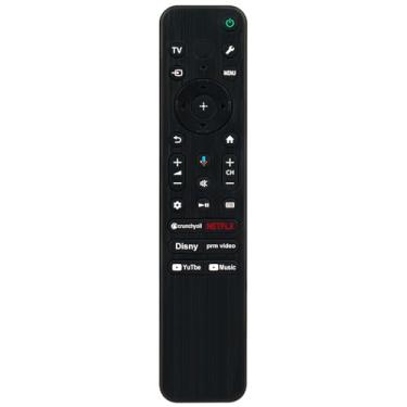 Imagem de RMF-TX811U Comandante de substituição de voz compatível com Sony X77L LED 4K UHD Smart Google TV KD-43X77L KD43X77L KD-55X77L KD-85X77L KD-65X77CL KD-75X77L KD75X77L KD-65X77L KD-65X77L KD-50X77L