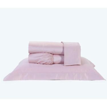 Imagem de Jogo de Lençol Solteirão 100% Algodão Egípcio 400 Fios 3 peças Pádua -