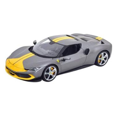 Imagem de Miniatura Carro Ferrari 296 GTB Fiorano Cinza 1/18 Maisto 31800