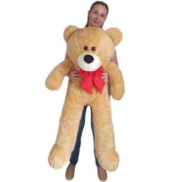 Imagem de Urso Gigante de Pelúcia Bege - Zig Zag