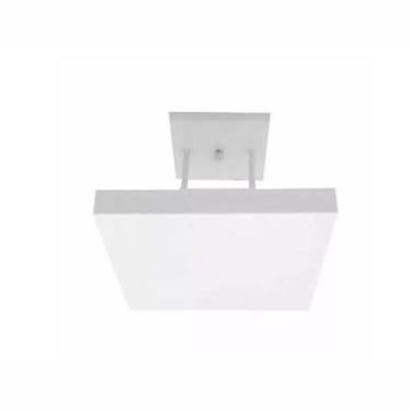 Imagem de Luminária Plafon Rebatedor Luz Indireta 30cm 4 Lâmpadas Branco RL - Re