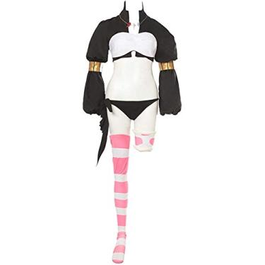 Imagem de Grand Duke Tensei Shitara Slime Datta Ken Cosplay Milim Nava Cosplay Costume Halloween Costume Full Set (Costume,Female XS)